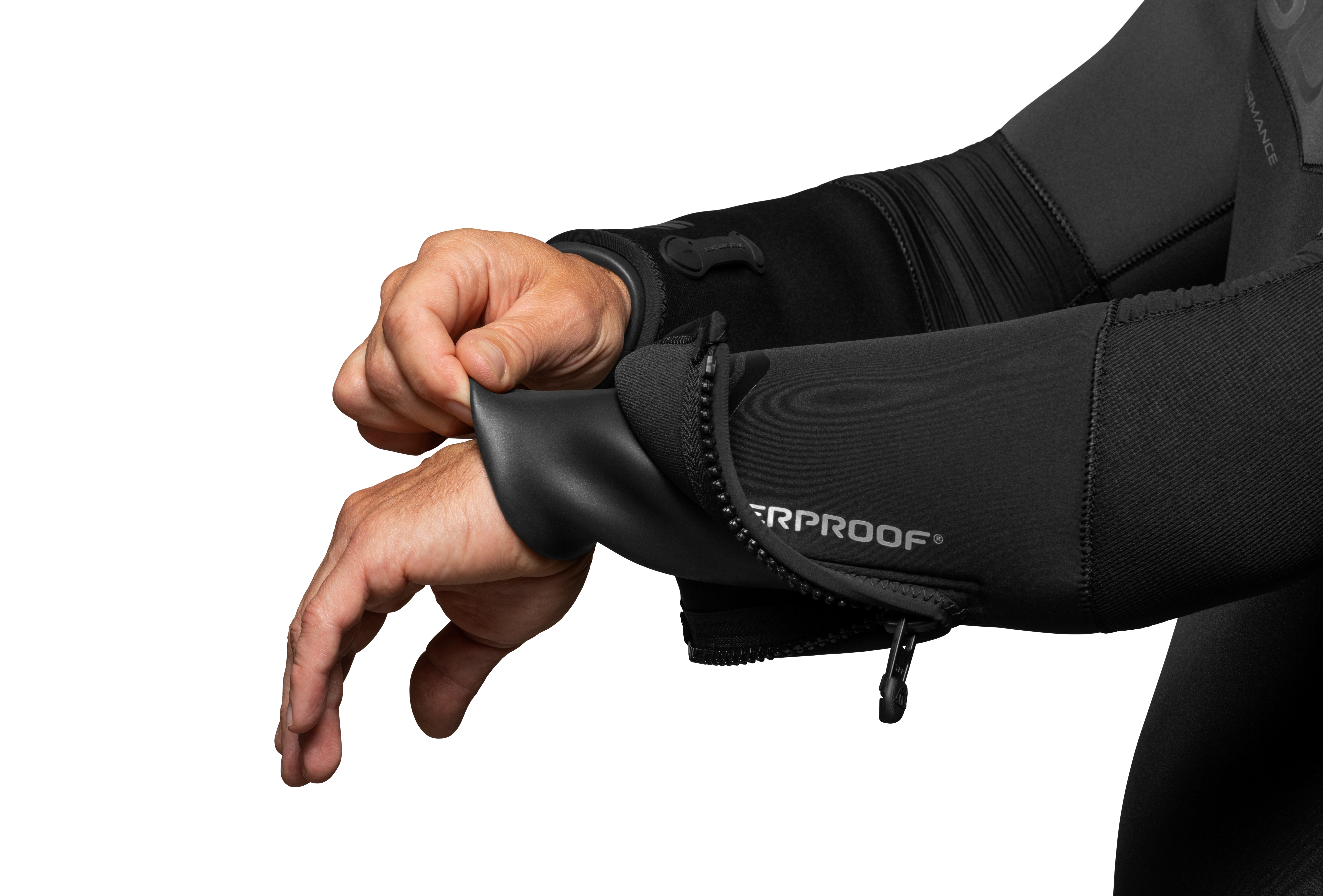 Arm Waterproof SD Neoflex 7mm Halbtrockenanzug mit wasserdichtem Reißverschluss für maximalen Kälteschutz im heimischen See