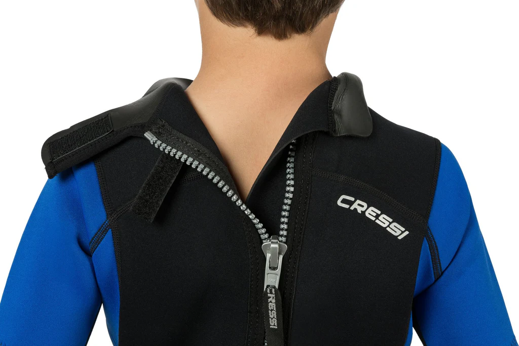 Kinder Shorty Cressi Med-x Neoprenanzug Junior Reißverschluss Hinten