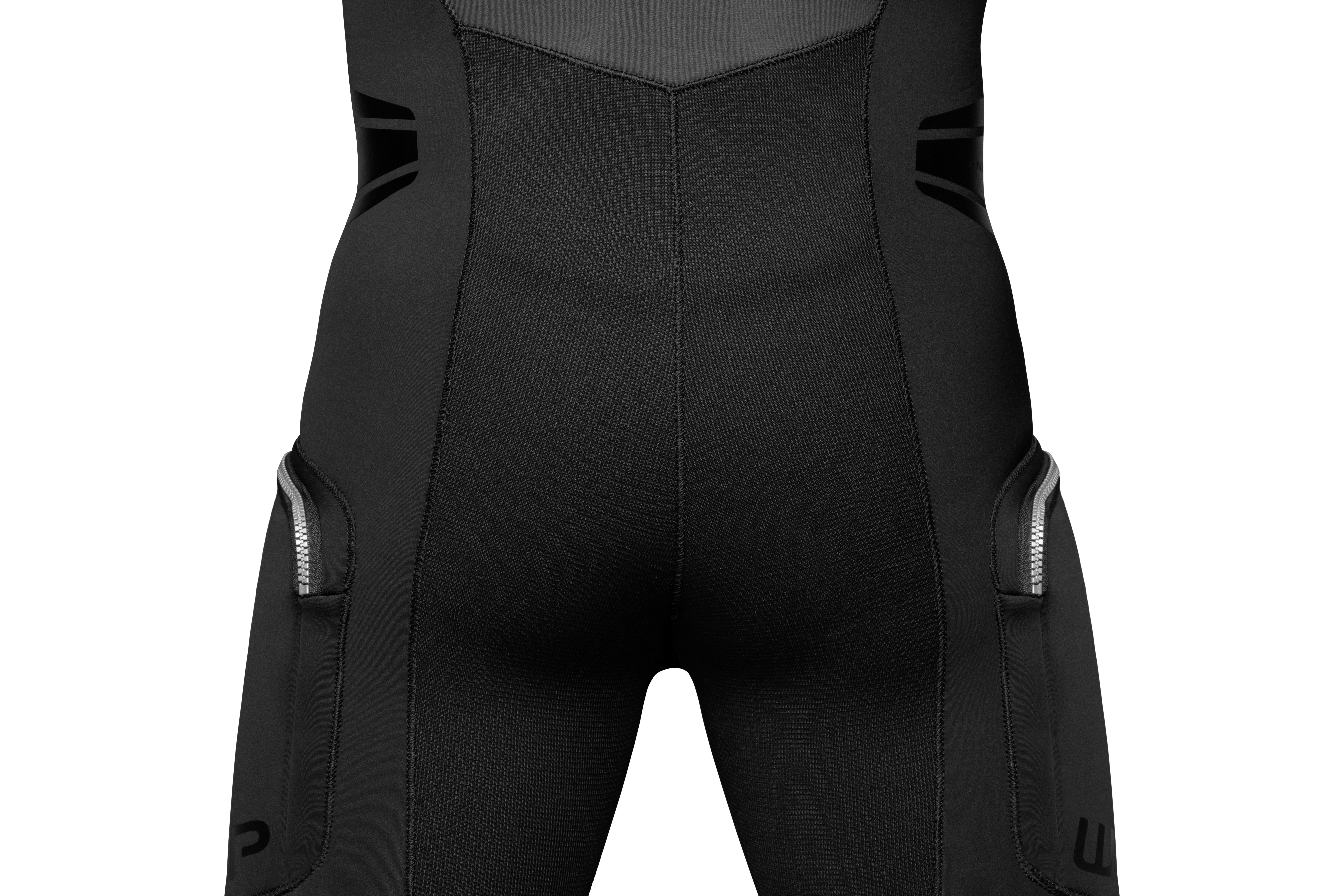 Hintern Waterproof SD Neoflex 7mm Halbtrockenanzug mit wasserdichtem Reißverschluss für maximalen Kälteschutz im heimischen See