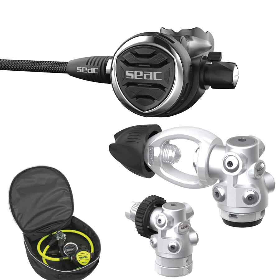 Seac IT500 ICE Atemregler-Set – 230-bar INT