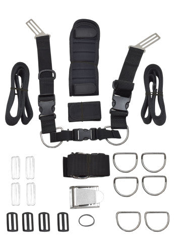 Tauchzubehör: TDS Harness Soft Komfort – Ultraleichtes Backplate-Harness