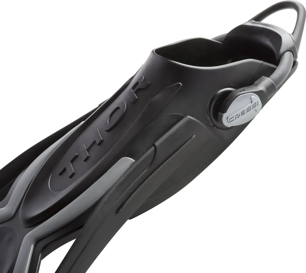 Geräteflosse Tauchflosse Fersenbandflosse Cressi Thor EBS kaufen Bungee-Strap Fußteil