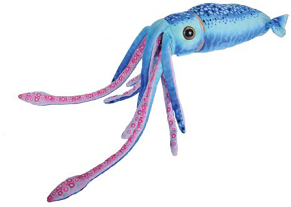 Tintenfisch Wild Republic Kuscheltier grün orange blau