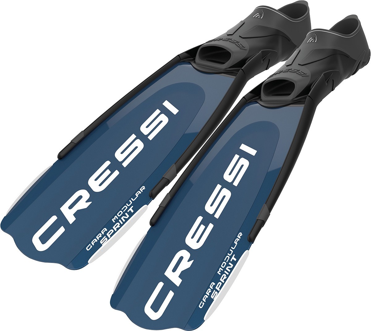 Gara Modular Sprint - Cressi Flosse zum Apnoe-/Sporttauchen blue metal Gara Modular Sprint - Cressi Flosse zum Apnoe-/Sporttauchen blau