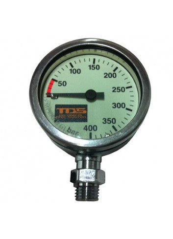 Tauchzubehör: TDS Finimeter Kapsel Metall 52 mm – Standard Manometer
