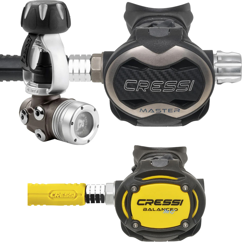 T10-SC PVD / Master - Cressi Oktopus Set