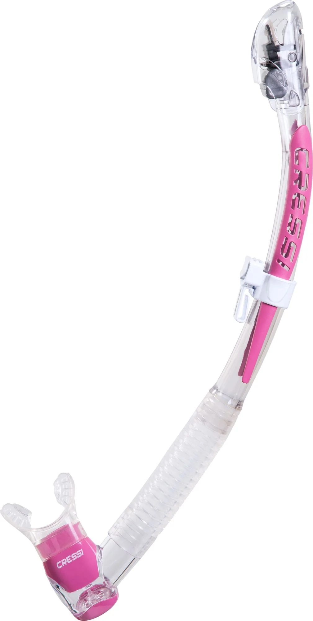 Schnorchel Ventil Cressi Ventilschnorchel Itaca Transparent Pink