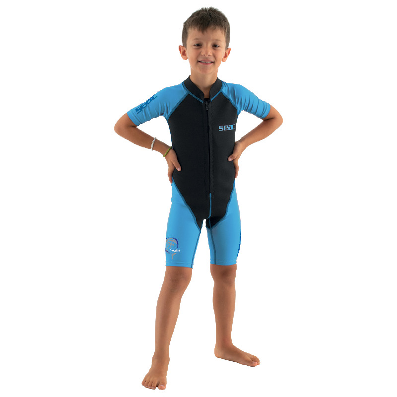 Seac Dolphin Kinder-Shorty 1,5 mm Blau/Schwarz Schnorcheln Schwimmen