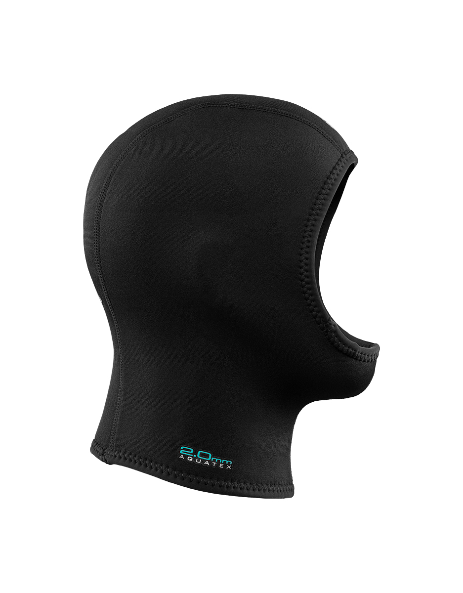 Kopfhaube zum Tauchen Waterproof H30 HOOD 2mm schwarz
