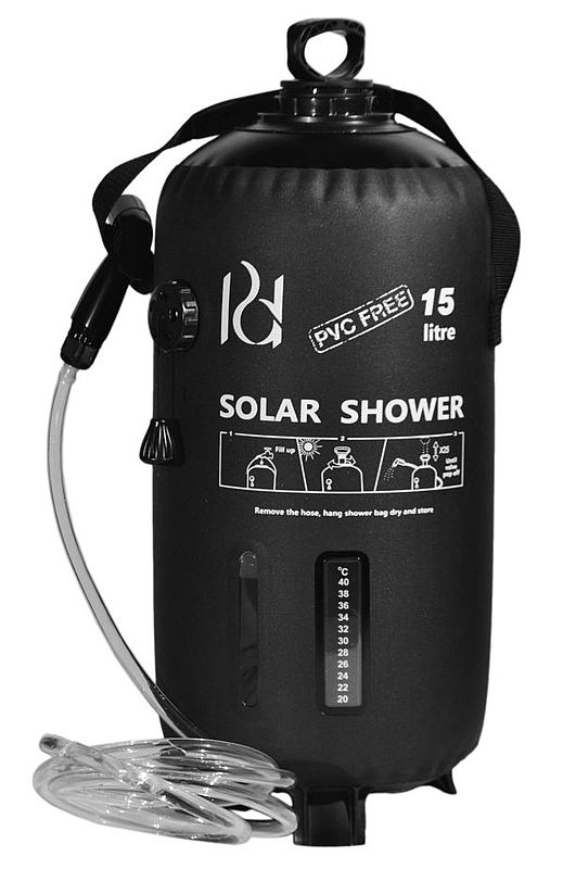 Tragbare Dusche mit Druckpumpe Tauchsportvertretungen