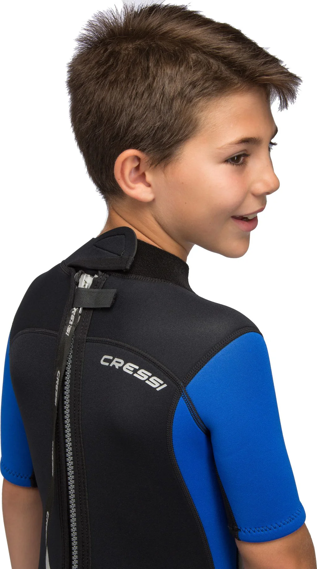 Kinder Shorty Cressi Med-x Neoprenanzug Junior Jungen Mädchen Hinten Rechts