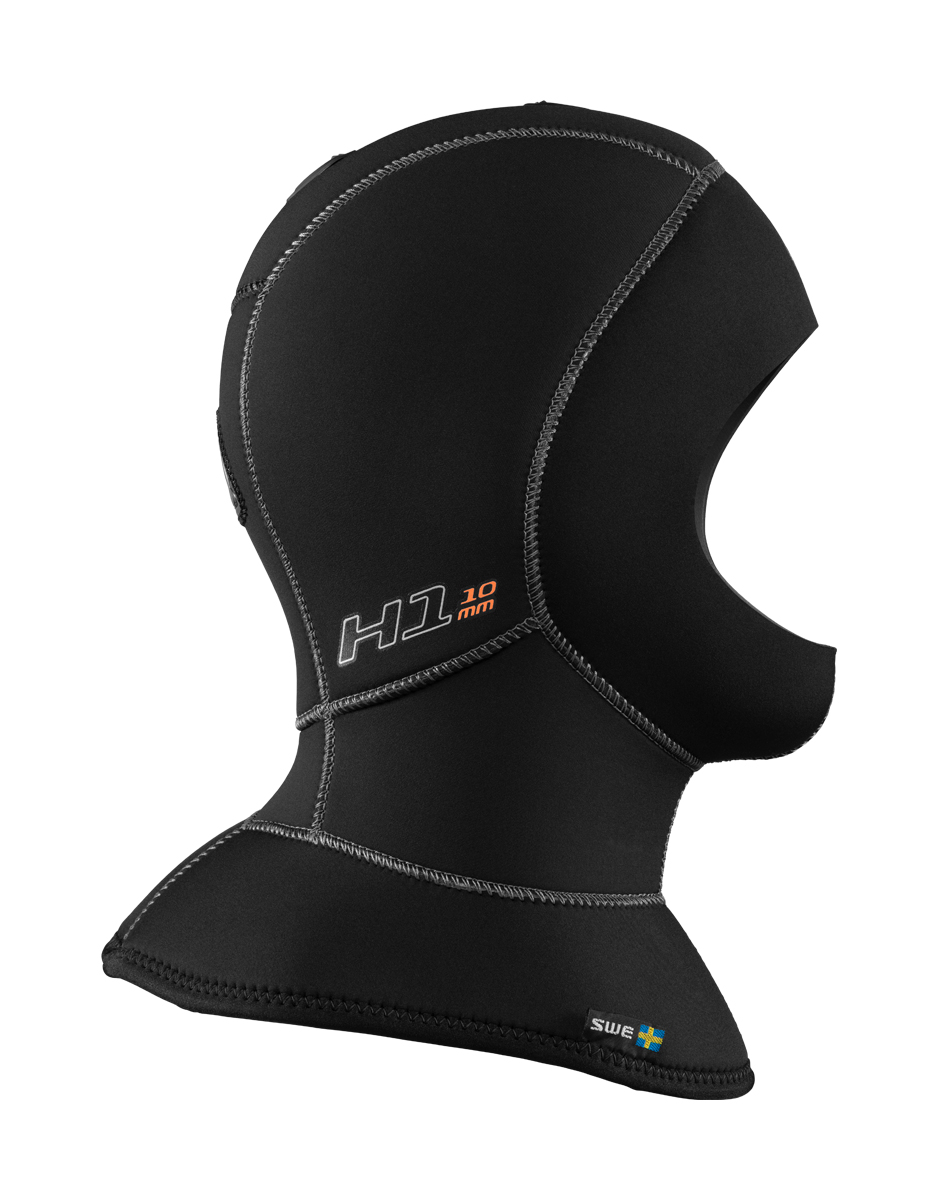 Kopfhaube zum Tauchen H1 5/10MM POLAR EVOLUTED schwarz