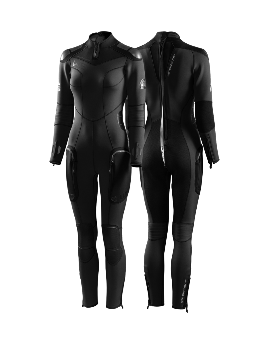 Waterproof W5 3,5mm Neoprenanzug 3mm Overall Fullsuit Man Männer Herren
