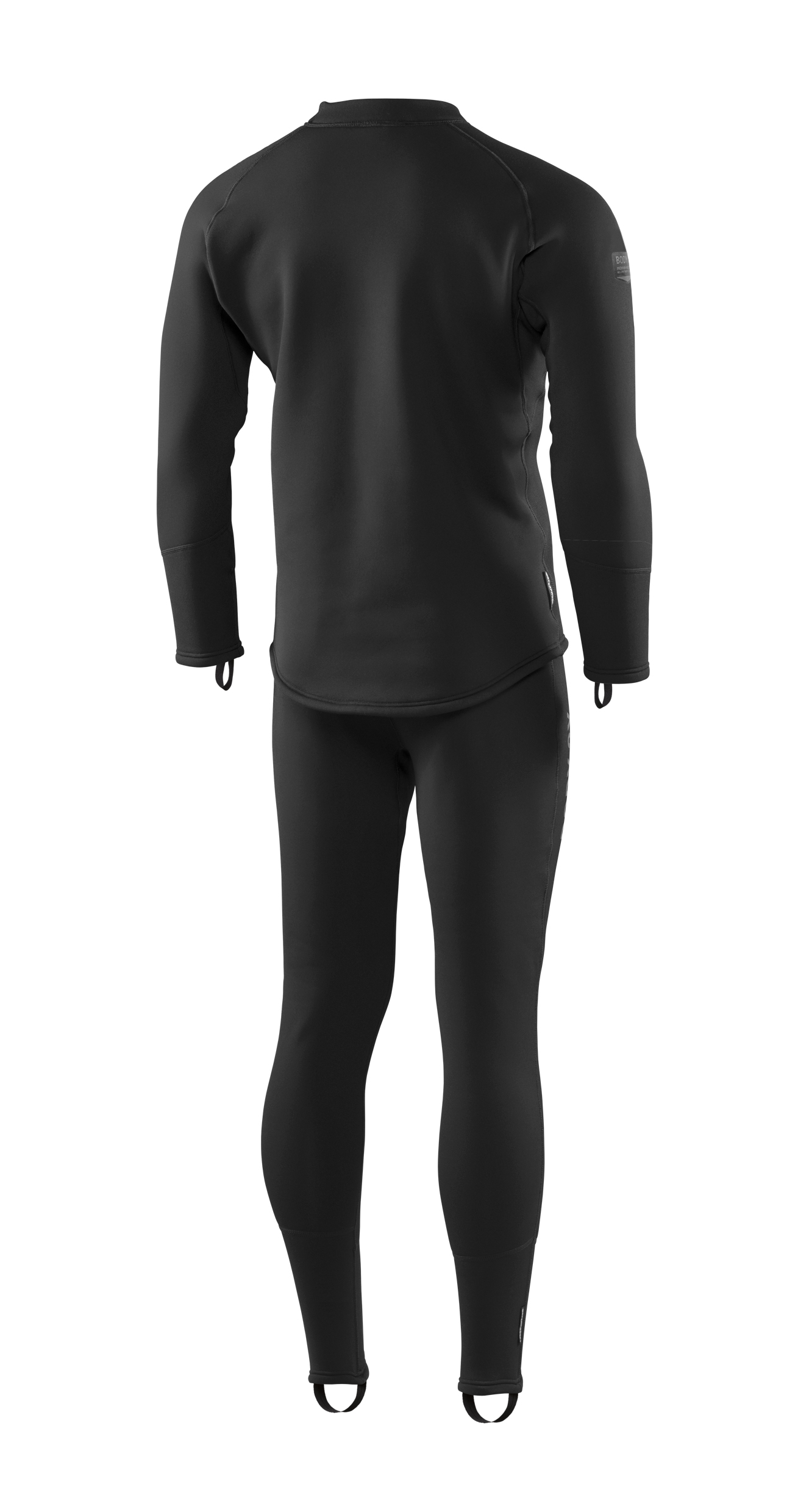 Man Back Waterproof Body 2X One Piece Unterzieher aus Hollow-Fiber-Fleece für optimale Wärmeisolation unter dem Trockentauchanzug