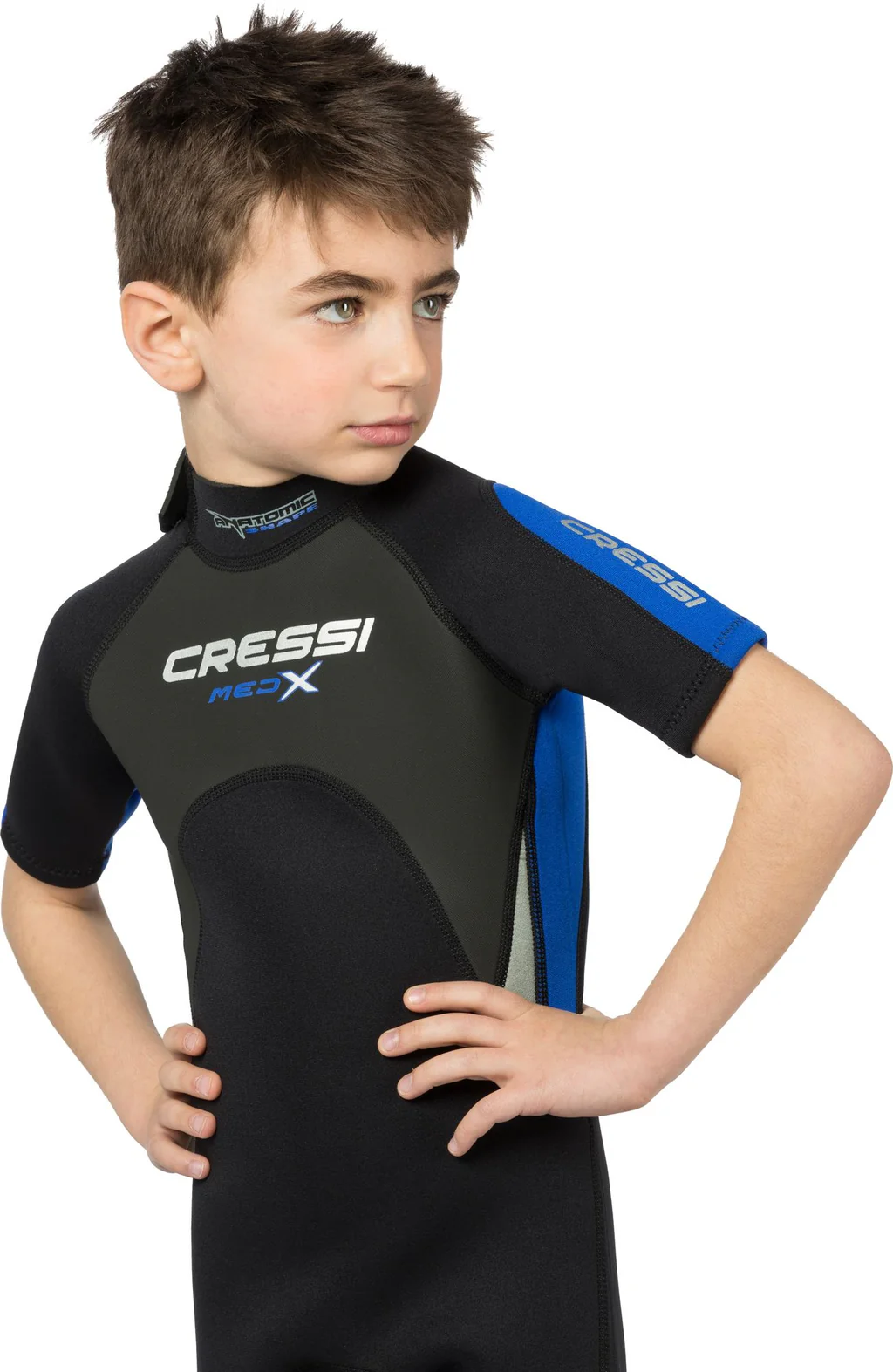 Kinder Shorty Cressi Med-x Neoprenanzug Junior Front Links
