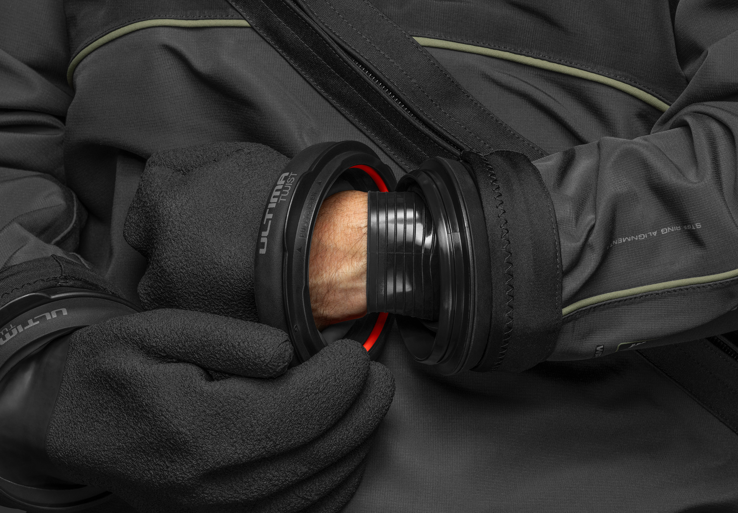 Waterproof Ultima Twist Handschuh-System für Trockentauchanzüge